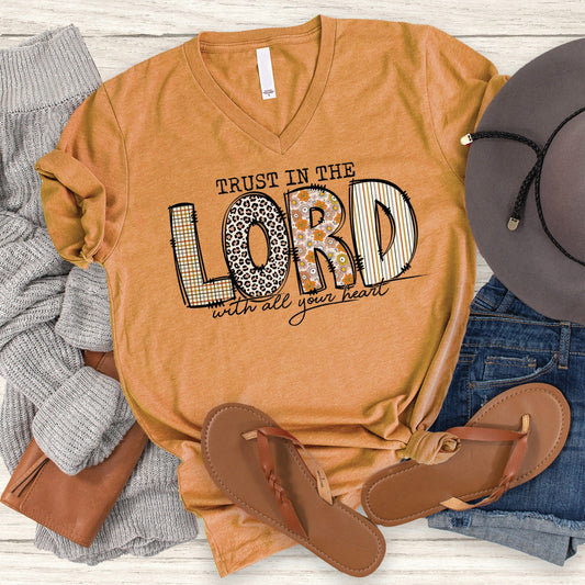 Trust in The Lord V-Neck